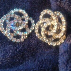 Vintage Clip on Earrings